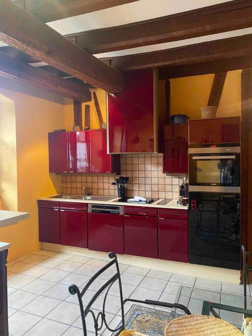 Le Majestueux Dans Le Centre Historique Appartement Riquewihr Buitenkant foto