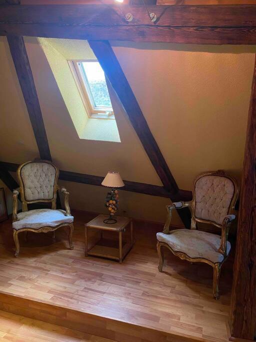 Le Majestueux Dans Le Centre Historique Appartement Riquewihr Buitenkant foto